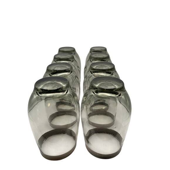 Vintage Libby Stellar 16oz Everyday Day Crystal Glassware Set (8) Original Box - Picture 4 of 9